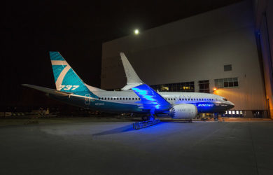 Presentación del Boeing 737 MAX 7.