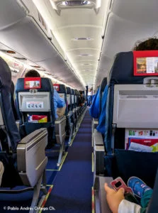 CRJ 900 Iberia Express - Cabina Pasajeros