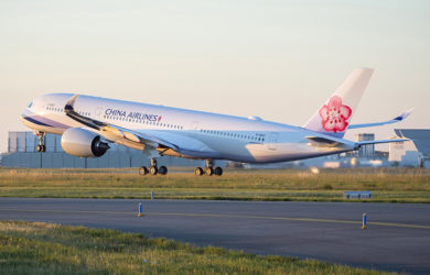 Airbus A350 de China Airlines.