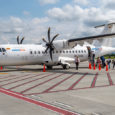 ATR 42-600 de EasyFly en el Aeropuerto El Edén de Armenia.