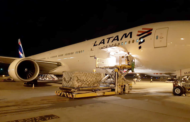 LATAM transporta ayuda humanitaria de Cantón a Río de Janeiro | volavi