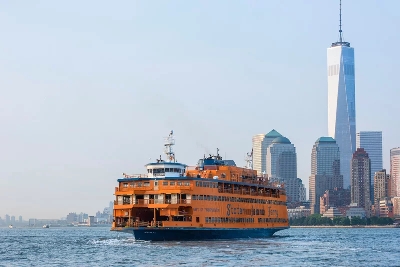 Ferry de Staten Island en Nueva York.