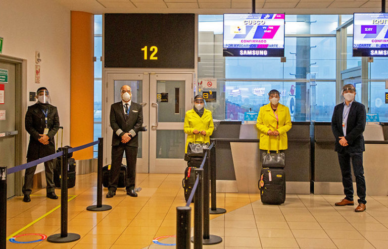 Reactivación de vuelos domésticos de Viva Air en Perú.