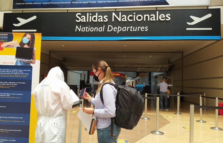 Reactivación del Aeropuerto José María Córdova de Rionegro.