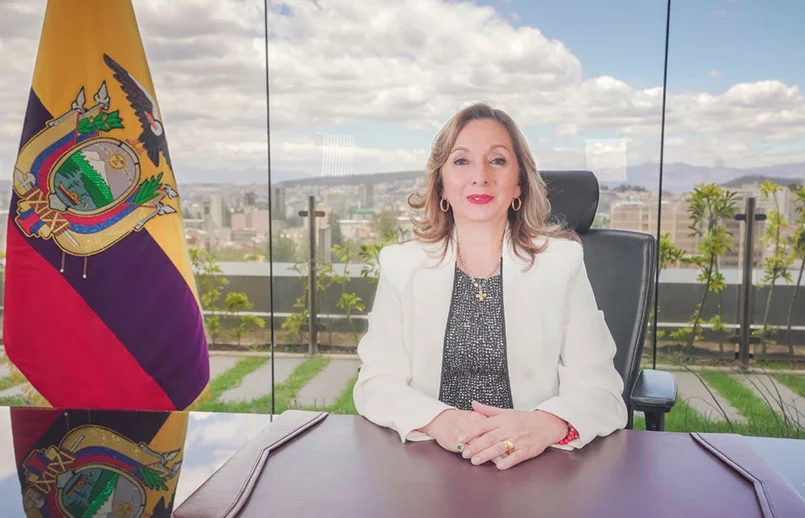 Rosi Prado, Ministra de Turismo de Ecuador.
