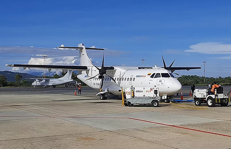 ATR 42-500 de EasyFly en Bucaramanga.
