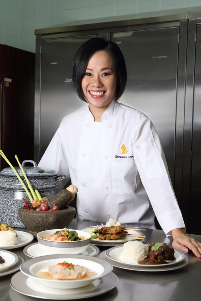 Shermay Lee, chef de Singapore Airlines.