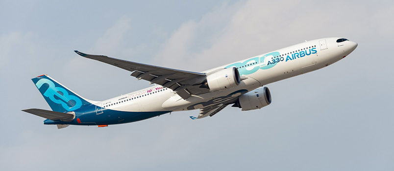Airbus A330neo en vuelo.
