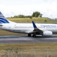 Boeing 737-700 de Copa Airlines en el aeropuerto José María Córdova de Rionegro.