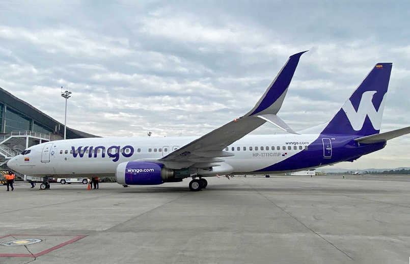 Boeing 737-800NG de Wingo.
