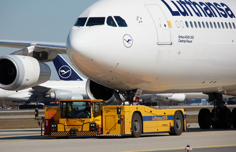 Airbus A340-300 de Lufthansa.