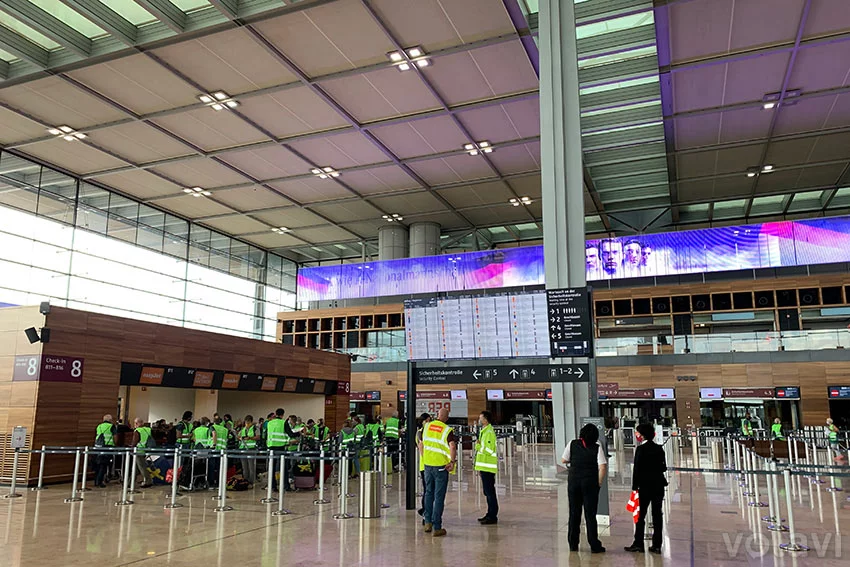 Nuevo Aeropuerto Internacional de Berlín.