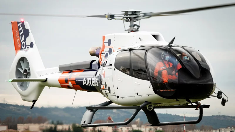 Flightlab de Airbus Helicopters, un H130.