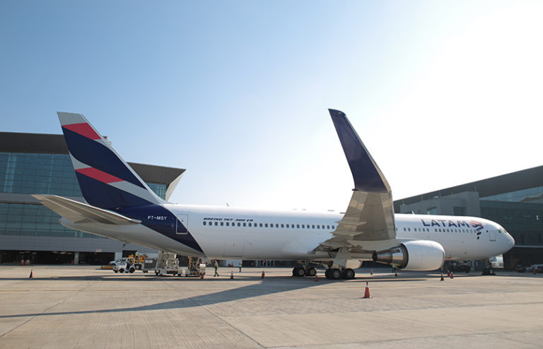 Boeing 767-300 de LATAM Airlines.