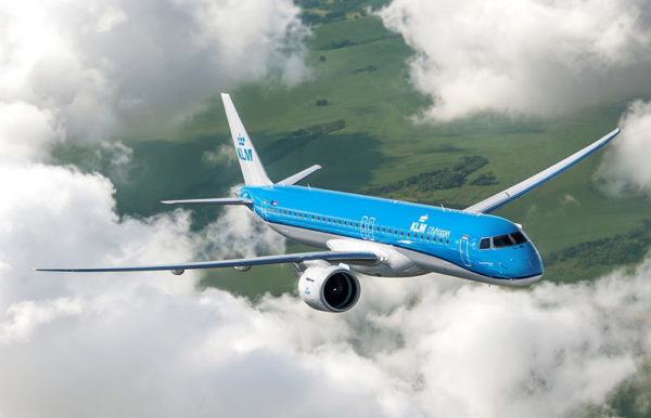 Klm Recibió Su Primer Embraer 195 E2 Volavi 3409