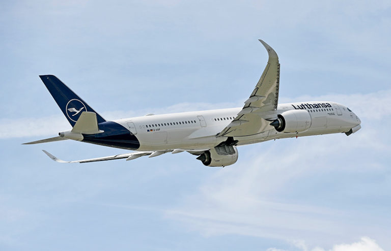Airbus A350 de Lufthansa.