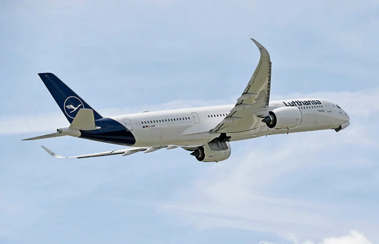 Airbus A350 de Lufthansa.
