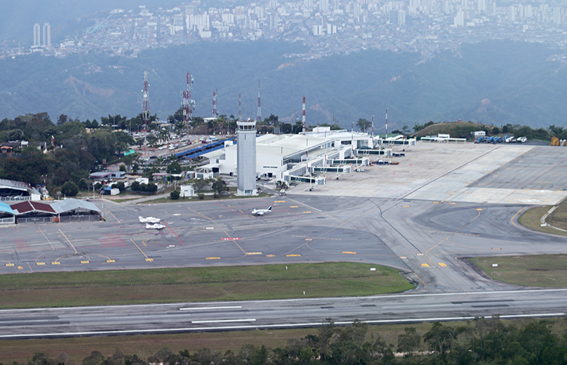 Aeropuerto Palonegro de Bucaramanga.