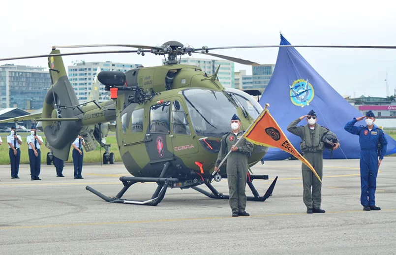 Primer Airbus H145 de la Fuerza Aérea Ecuatoriana.