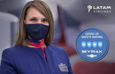 Skytrax lidera estándar de seguridad e higiene de Skytrax.