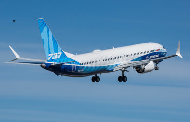 Primer vuelo del Boeing 737 MAX 10.