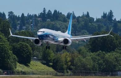 Prototipo de un Boeing 737 MAX 10.