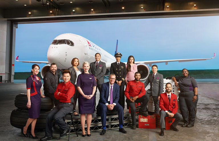 Personal de Delta Air Lines.
