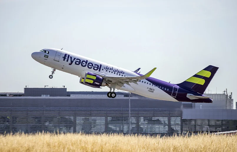 Airbus A320neo de flyadeal.