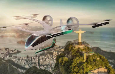 Eve y Flapper se unen para Movilidad Urbana Aérea en América Latina.