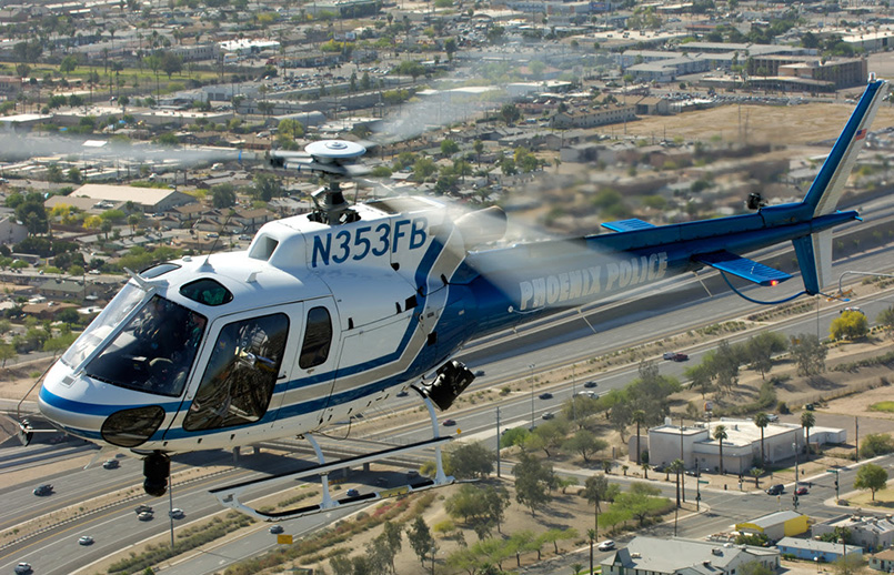 Airbus Helicopters H125 de la Policía de Phoenix.