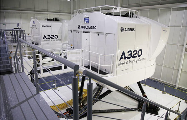 Airbus Training Center en México.