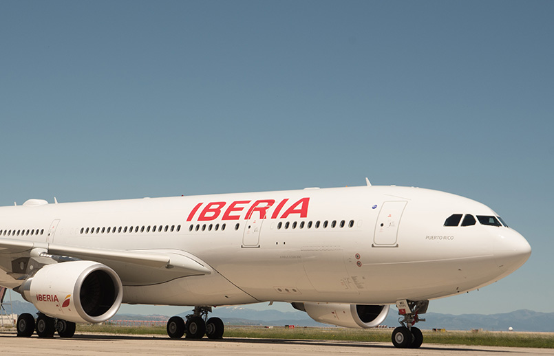 Airbus A330-200 de Iberia.