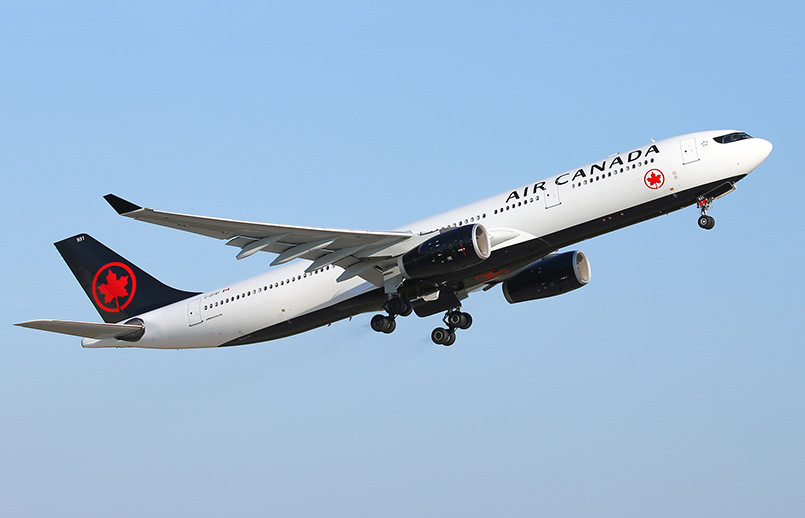 Airbus A330-300 de Air Canada.