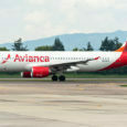 Airbus A320 de Avianca en el aeropuerto Eldorado de Bogotá.
