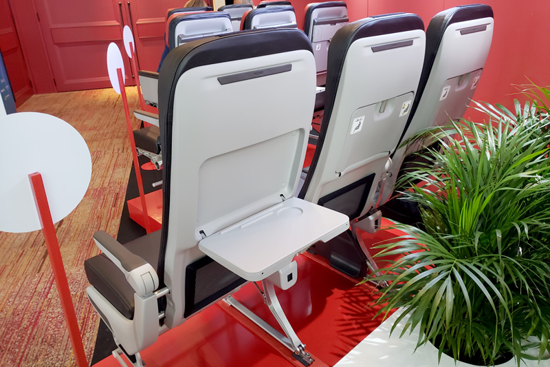 Nuevas sillas "Economy" de Avianca en sus Airbus A320.