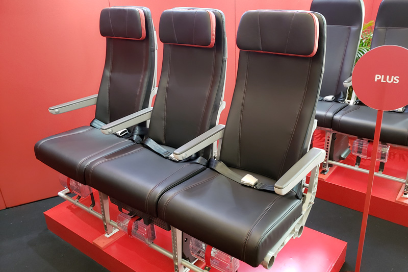 Nuevas sillas "Plus" de Avianca en sus Airbus A320.