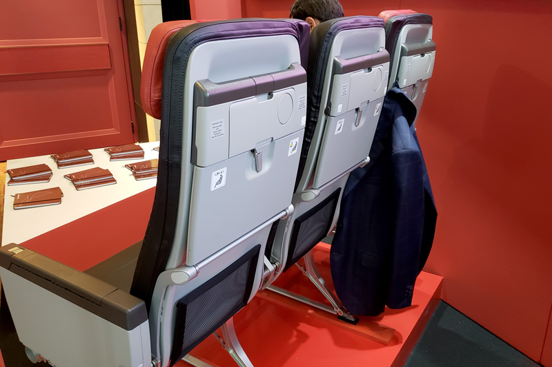 Nuevas sillas "Premium" de Avianca en sus Airbus A320.