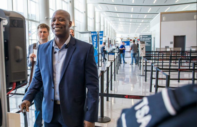 Filtro de seguridad de Delta y la TSA.