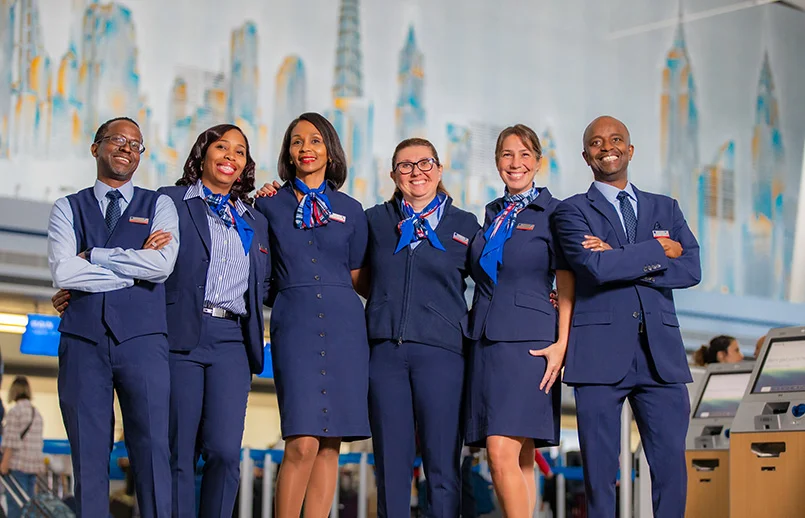 Empleados de American Airlines.