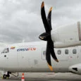 ATR 42 de EasyFly en el aeropuerto Eldorado de Bogotá.