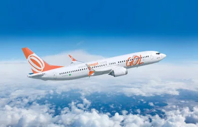 Prototipo de un Boeing 737 MAX de GOL.