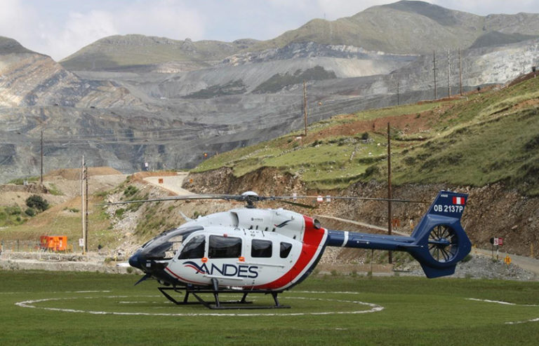 Airbus H145 de Servicios Aéreos Los Andes.
