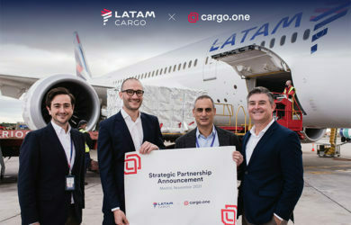 Alianza entre LATAM Cargo y Cargo One.