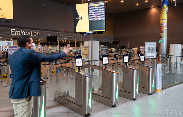 Migración de Colombia en el Aeropuerto Internacional Eldorado de Bogotá.
