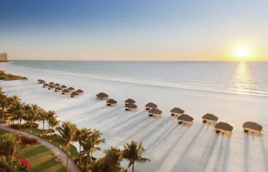 Playa de Naples en Florida.