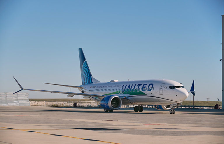 Un Boeing 737 MAX 8 operará la nueva ruta de United Airlines entre Houston y Medellín.