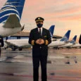 Tripulación de Copa Airlines en Panamá.