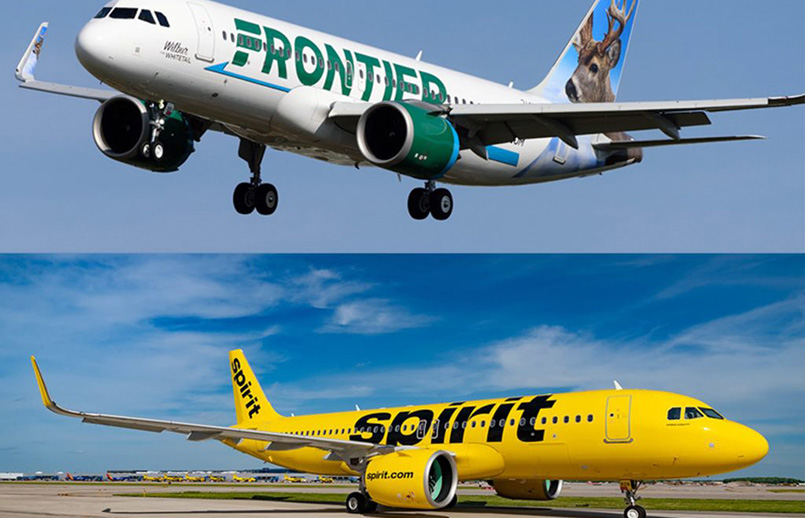 Fusión de Spirit y Frontier Airlines.