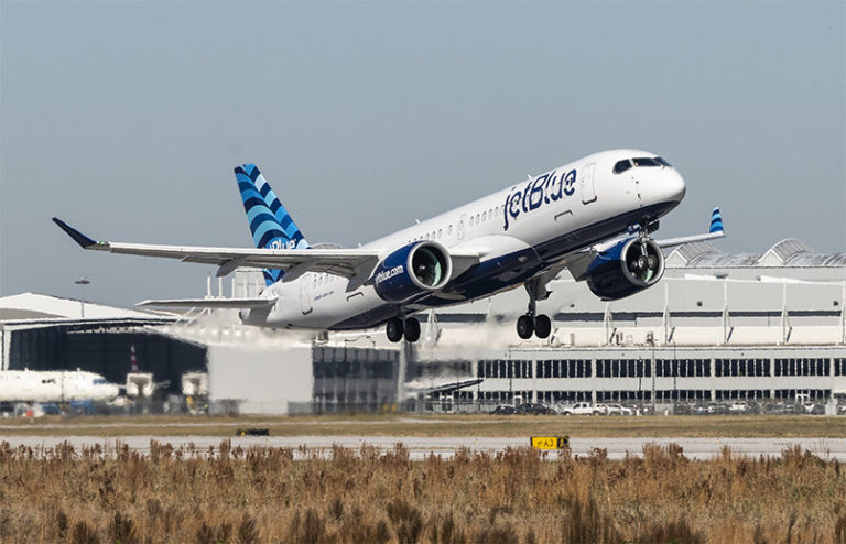 Airbus A220-300 de JetBlue.
