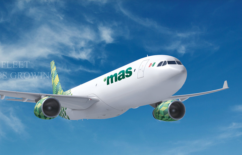 Airbus A330-200 de Mas Air Cargo.